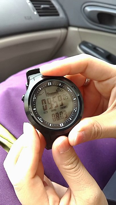 North Edge how setting altimeter tempe watch