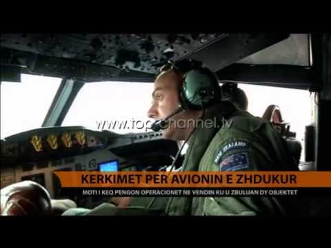 Kërkimet për avionin e zhdukur - Top Channel Albania - News - Lajme