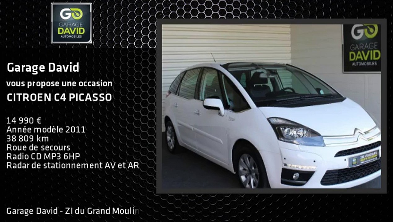 Annonce Occasion CITROEN C4 PICASSO 1.6 E-HDI 110CH FAP EXCLUSIVE BMP6 2011