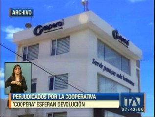 Perjudicados por Coopera esperan justicia y sus fondos