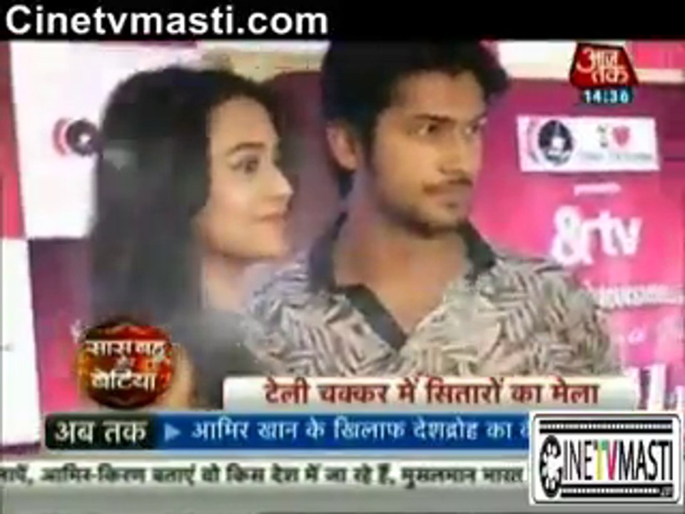 Laksh Apni Girlfriend Ke Saath Pahucha Awards Mein 25 November 2015 Swaragini