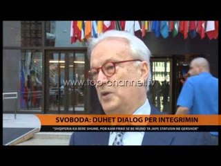 Swoboda: Duhet dialog për integrimin - Top Channel Albania - News - Lajme
