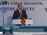 Turquía: Erdogan insiste en que avión ruso violó espacio aéreo