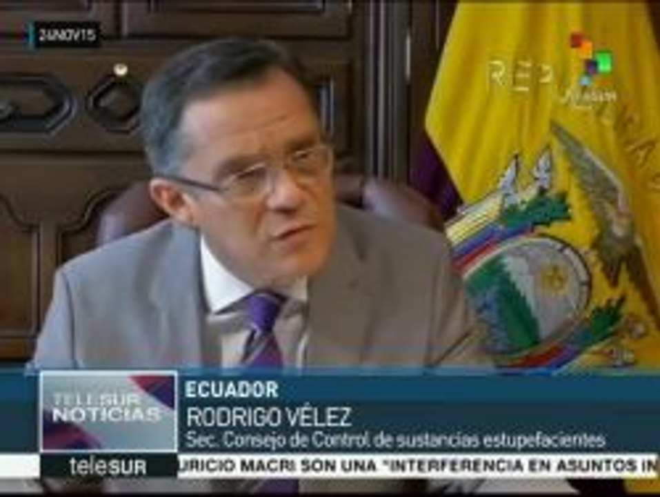 Ecuador: países de la región buscan estrategias contra el narcotráfico
