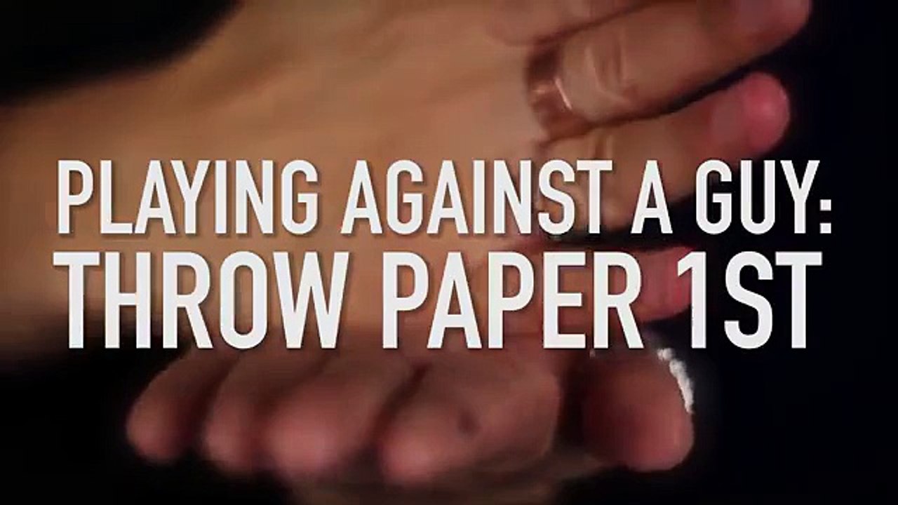 How To Win At Rock Paper Scissors - BuzzFeed