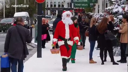 Celebrities at Christmas Ideal Home Show in London