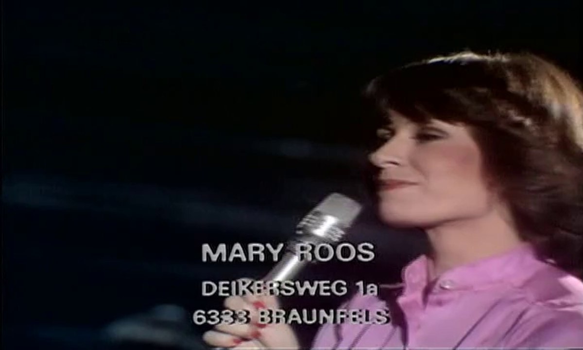 Mary Roos - Ich bin Mary und nicht Jane 1978
