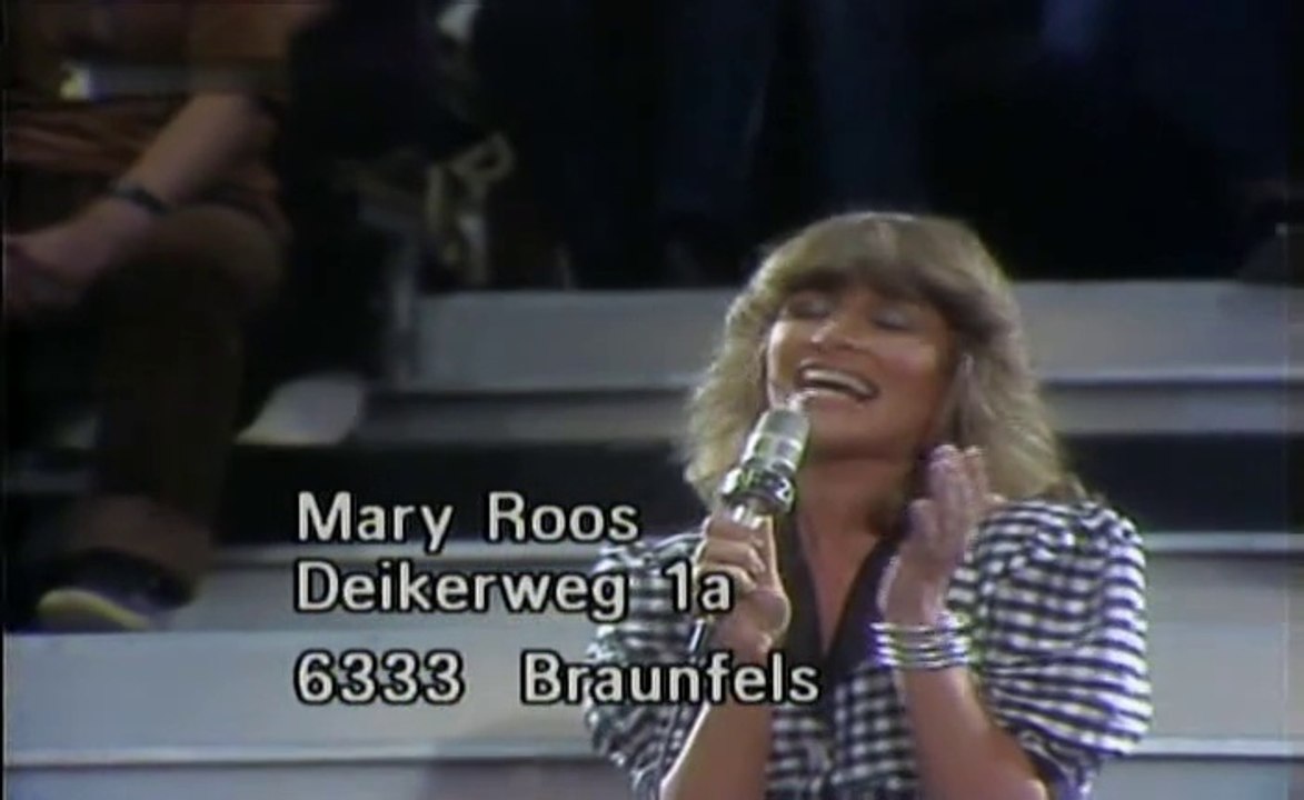 Mary Roos - Wenn ich dich nicht halten kann 1980