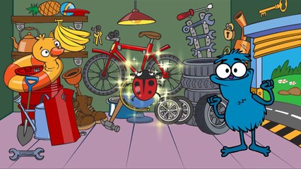 Развивающий мультик Чуча Веселкин и ГОНОЧНАЯ машинка. Мультфильмы для детей
