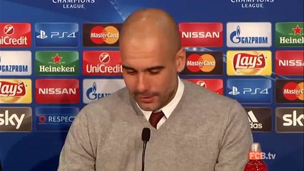 Pep Guardiola schwärmt_ Wir spielen wie eine kleine Mannschaft