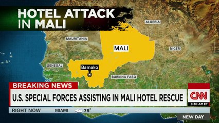 U.S. Special Forces assisting in Mali rescue