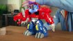 Playskool Heroes U.S. | Transformers Rescue Bots Optimus Prime Dino Scans