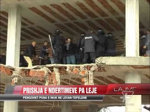 Ndërtimet pa leje, pengohet puna e INUK në Levan-Tepelenë - News, Lajme - Vizion Plus
