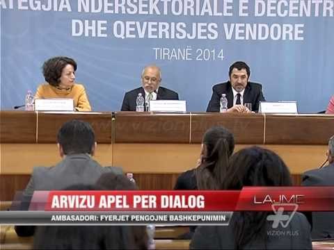 Arvizu apel për dialog - News, Lajme - Vizion Plus