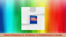 Heart Diseases in Children A Pediatricians Guide PDF