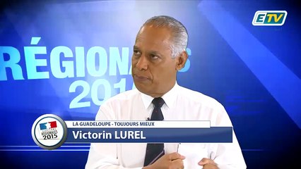 Victorin LUREL candidat aux élections Régionale 2015
