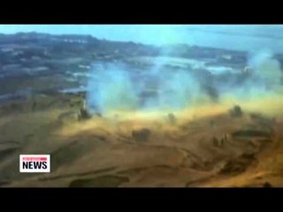 LUFTE NE AZI SHKEMBIM I FORTE ARTILERIE NE KUFINJTE MES DY KOREVE LAJM