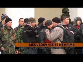 Medvedev vizitë në Krime - Top Channel Albania - News - Lajme
