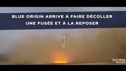 Le patron d'Amazon arrive à faire décoller une fusée et à la reposer
