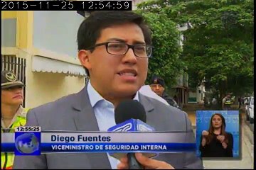 Control policial contra microtráfico en colegios