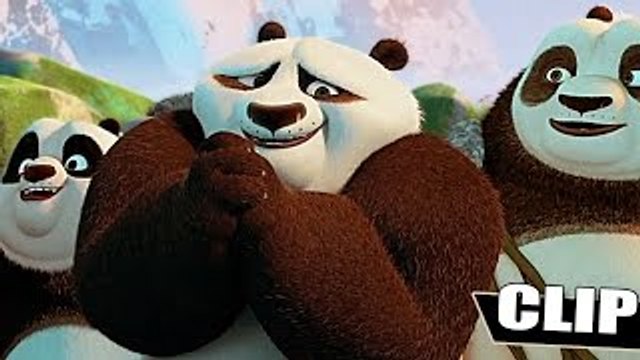 KUNG FU PANDA 3 Movie CLIP The Secret Panda Village