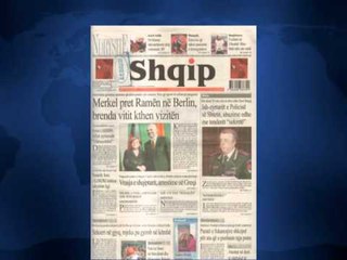 SHTYPI I DITES TITUJT KRYESORE TE FAQEVE TE PARA TE GAZETAVE SHQIPTARE E MERKURE 2 PRILL 2014