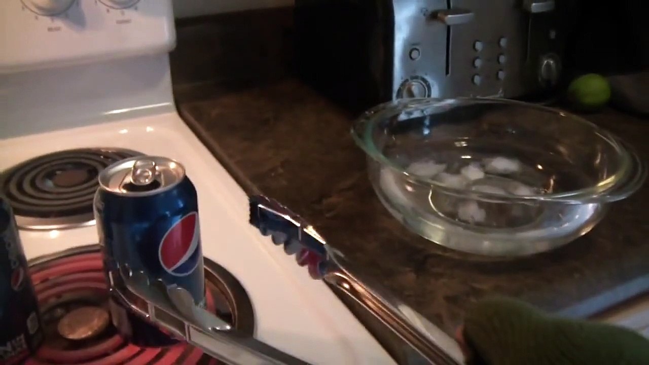 How To Crush A Can The Russian Way!