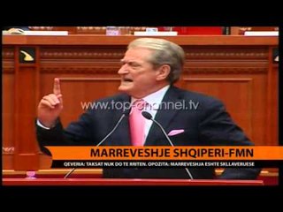 Marrëveshja Shqipëri-FMN - Top Channel Albania - News - Lajme