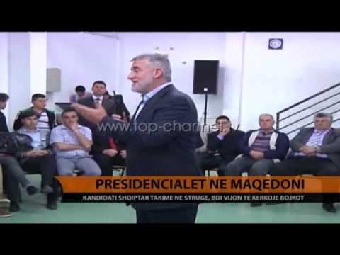 Presidencialet, Halimi në Strugë - Top Channel Albania - News - Lajme