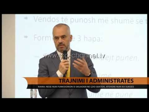 Trajnimi i administratës - Top Channel Albania - News - Lajme
