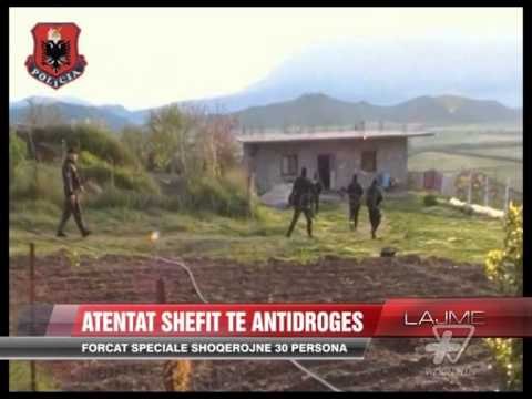 Atentat shefit të antidrogës Sarandë - News, Lajme - Vizion Plus