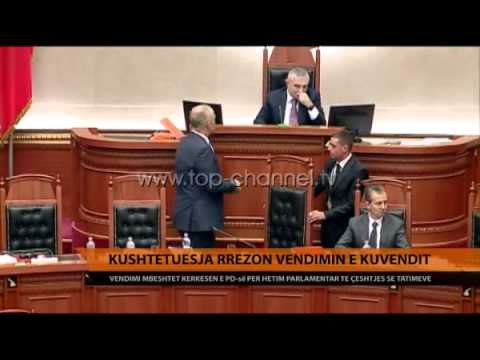 Kushtetuesja rrëzon vendimin e Kuvendit - Top Channel Albania - News - Lajme