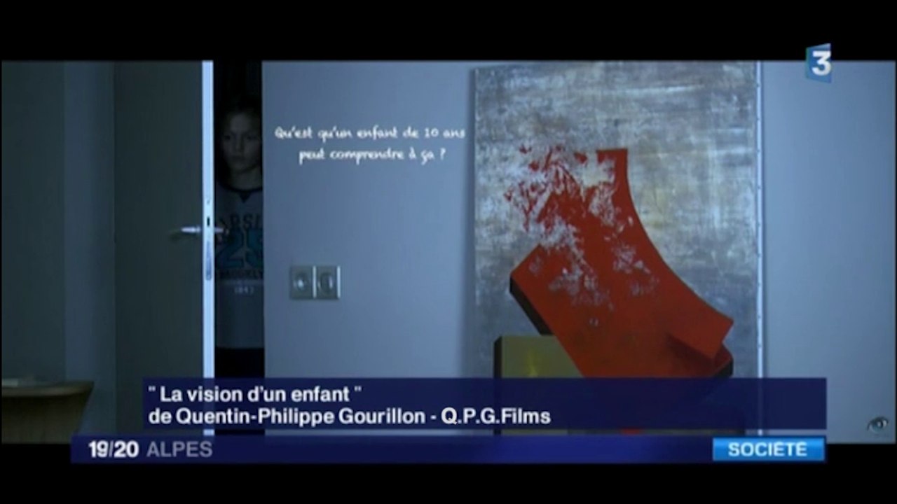 La Vision d'un Enfant (film) sur France 3 (JT 19/20 le 24/11/15)