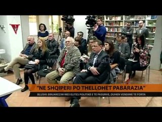 Blushi: Në Shqipëri po thellohet pabarazia - Top Channel Albania - News - Lajme