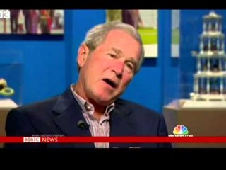 EKSPOZITA E XHORXH BUSH ISH PRESIDENTI I SHBA PREZANTON 24 PUNIME NGA LIDERET BOTERORE LAJM