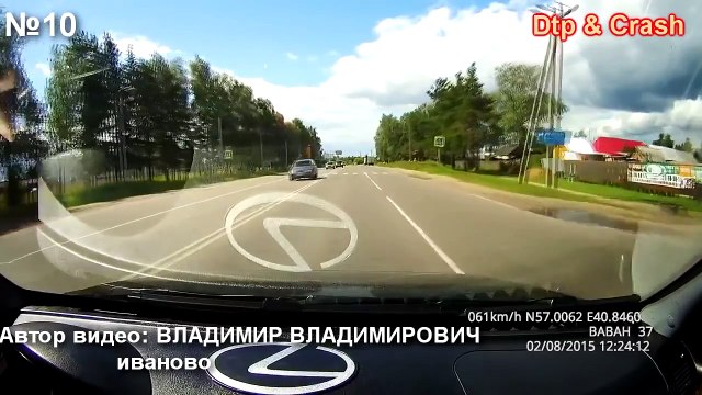 Видео аварии дтп происшествия за сегодня 5 августа 2015 Car Crash Compilation august