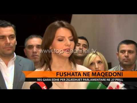 Fushata zgjedhore në Maqedoni - Top Channel Albania - News - Lajme