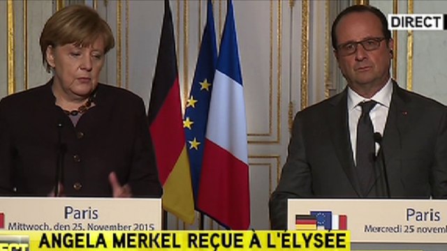 Angela Merkel sur la crise des migrants : « le contrôle des frontières extérieures n’est pas suffisamment assuré »