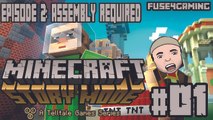 Let's Play Minecraft: Story Mode (Episode 2: Assembly Required) - 01 - Look Out, Dude!