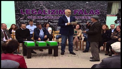 RAMA: LEGALIZIM PER 160 MIJE DOSJE TE MARTURA