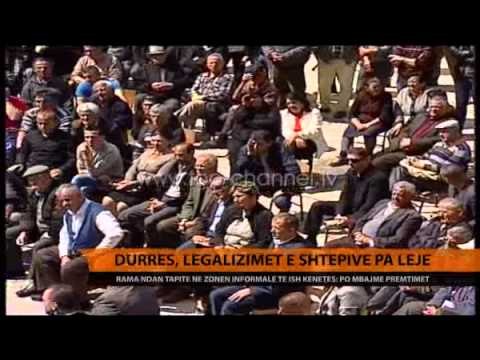 Durrës, legalizimet e shtëpive pa leje - Top Channel Albania - News - Lajme