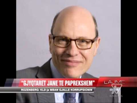 Rozenberg: KLD-ja mban gjallë korrupsionin - News, Lajme - Vizion Plus