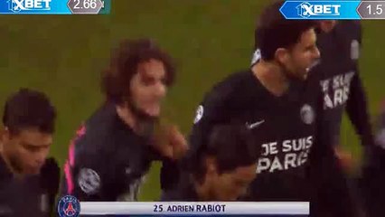 0-1 Adrien Rabiot Goal - Malmö v. Paris SG 25.11.2015 HD