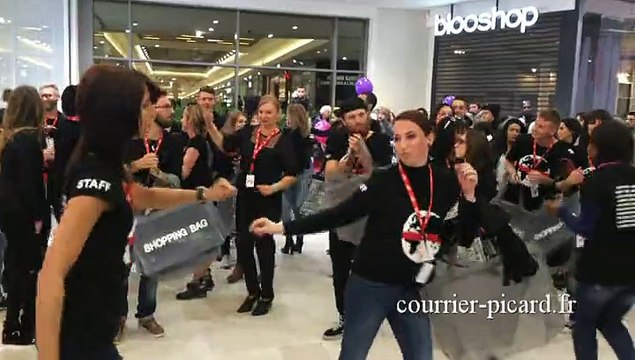 Beauvais : ouverture d'H&M en musique au Jeu de Paume