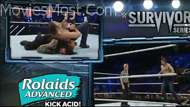 Roman Reigns vs Dean Ambrose World Heavyweight Championship Full Match 2015 -