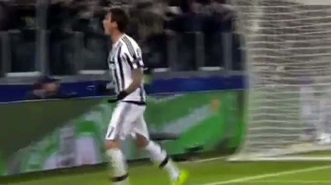 Juventus vs Manchester City 1-0 Mario Mandzukic goal 25-11-2015