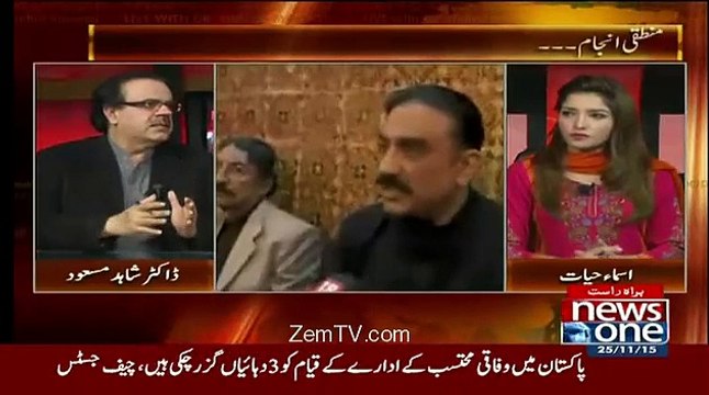 Zardari nawaz Sharif Aur Alaf bhai Ko Ap Kb Se jante hain..Dr SHahid masood telling
