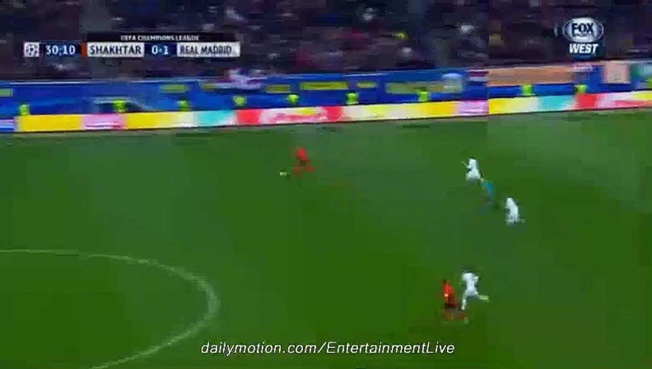 Cristiano Ronaldo Amaizing GOAL Shakhtar 0-2 Real Madrid UCL