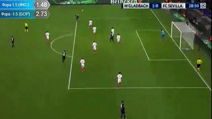 1-0 Lars Stindl Goal - Mönchengladbach v. Sevilla 25.11.2015 HD_HIGH