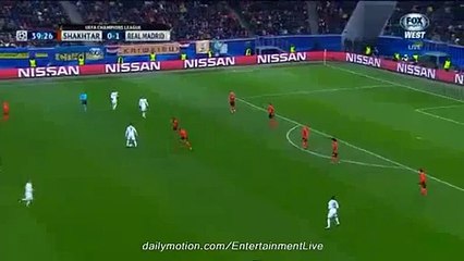 GARETH BALE Amazing Chance - Shakhtar vs Real Madrid 25.11.2015 HD